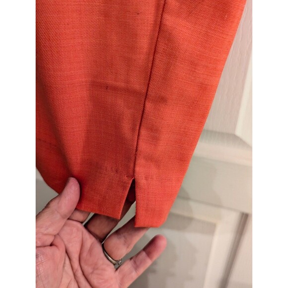 Classic Fit Capri Pants – Size 18W – Tangerine – Comfort Waist – Alfred Dunner - Picture 4 of 7